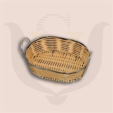 Picture of Wicker Basket - Stainless Steel