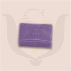 Picture of Olive Oil Soap Lavender 50gr. Wrapped in Cellophane