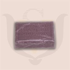 Picture of Olive Oil Soap  Pomegranate 100gr. Wrapped in Cellophane