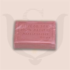 Picture of Olive Oil Soap Rose 100gr. Wrapped in Cellophane