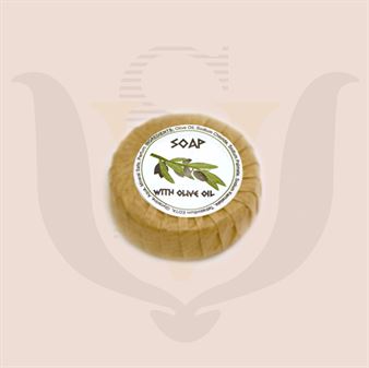 Picture of Olive Oil Soap 30gr. Wrapped round